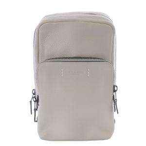 ゴッサム パック レザー ボディバッグ クロスボディ ショルダーバッグ べージュ C5331