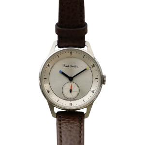 腕時計 クォーツ レザーバンド ロゴ 茶 ブラウン 1040-T024084 /AQ OS