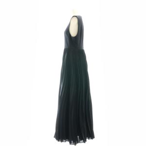 Mame Kurogouchi 22FW Curved Pleated Sleeveless Dress