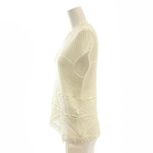Mame Kurogouchi 24SS Cotton Lace Sleeveless Knitted