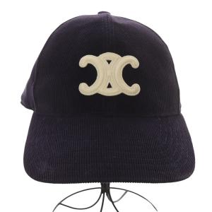 トリオンフ ベースボールキャップ コーデュロイ L ネイビー 2AUT6000G