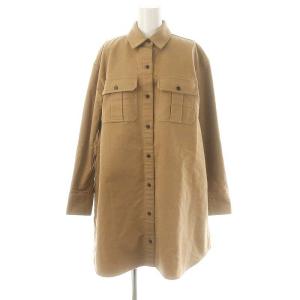 24AW MTRY OS SHIRTDR Moleskin Twillシャツドレス ワンピース ミニ S