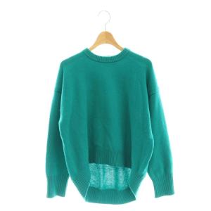 23AW NZ LAMB 9G クルーネックプルオーバー ニット セーター 長袖 プルオーバー ウール