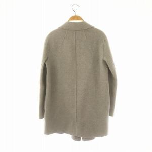 Theory 23AW CLAIRENE NEW DIVIDE GC ショートコート チェスター アウター ウール カシミヤ混 P 杢グレー