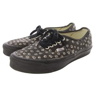 VANS Og Authentic スニーカー 総柄 26.5cm 黒 ブラック /SR25 SH