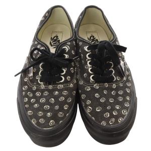 VANS Og Authentic スニーカー 総柄 26.5cm 黒 ブラック /SR25 SH