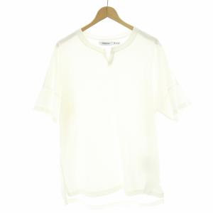 24SS CLERK S/S T-NECK TEE COTTON JERSEY Tシャツ カットソー 五分袖
