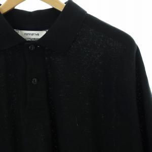 nonnative 24SS CLERK S/S POLO SHIRT C/L PIQUE ポロシャツ 鹿の子 半袖 1 S 黒 ブラック