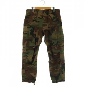 TROUSERS REGIMENT カモフラパンツ コットン 31×30 茶 ブラウン カーキ