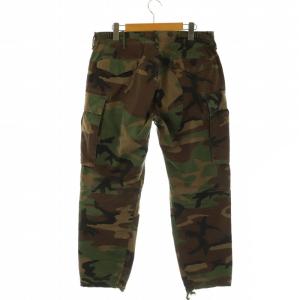 RRL TROUSERS REGIMENT カモフラパンツ コットン 31×30 茶 ブラウン カーキ
