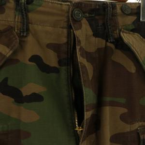 RRL TROUSERS REGIMENT カモフラパンツ コットン 31×30 茶 ブラウン カーキ