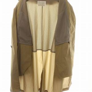 kolor 24SS クリスピーナイロンCOAT 2 ベージュ