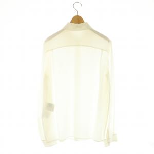 miumiu クレープ デ シン シャツ 40 ホワイト