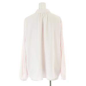 CELFORD 24SS ボウタイリボンブラウス 長袖 38 M ピンク