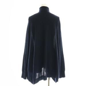 L'Appartement T/N Volume Knit ニット プルオーバー タートルネック 長袖 紺 ネイビー
