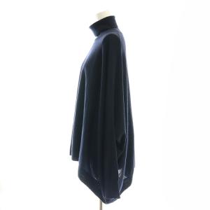 L'Appartement T/N Volume Knit ニット プルオーバー タートルネック 長袖 紺 ネイビー
