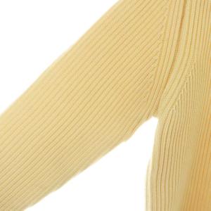 Andersen-Andersen ニット セーター 長袖 ハイネック ウール S ベージュ /MF OS SH