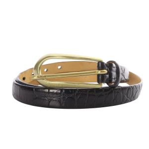 レザー ベルト 80/32 黒 ブラック /SR13