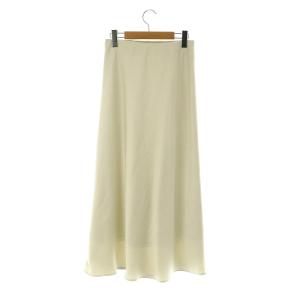 BEAUTY&YOUTH UNITED ARROWS マーメイドイージースカート ロング フレア サテン S オフホワイト