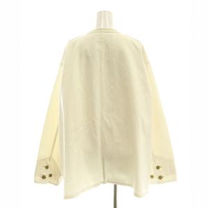 JOURNAL STANDARD 22AW デニムカバーオール ジャケット ノーカラー ブルゾン コットン F 白 ホワイト