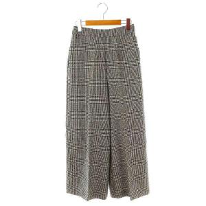 CORDURATWEED センタープレスゴムワイドTROUERS パンツ ワイド チェック柄 36 S