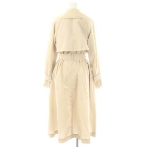 ANAYI ライトシャンタンドレスコート ロング スプリング 34 ライトベージュ