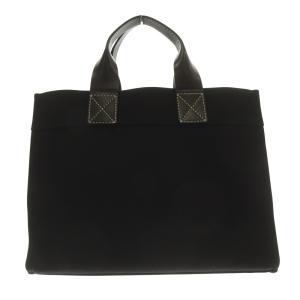 BURBERRY BLUE LABEL バーバリーブルーレーベル キャンバス ハンドバッグ トートバッグ 黒 ブラック /SR21