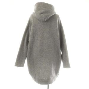 AMERICANA スウェット ひざ丈 ワンピース 長袖 グレー