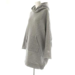AMERICANA スウェット ひざ丈 ワンピース 長袖 グレー