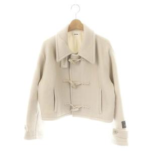 24AW ウールシャギーショートダッフル コート アウター 0 オフホワイト /MI OS