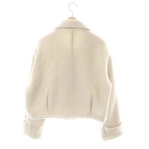 SNIDEL 24AW ウールシャギーショートダッフル コート アウター 0 オフホワイト /MI OS