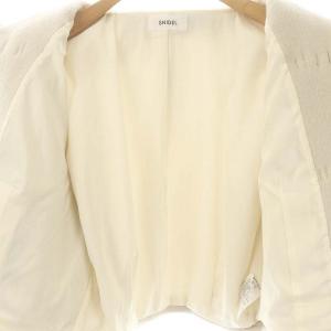 SNIDEL 24AW ウールシャギーショートダッフル コート アウター 0 オフホワイト /MI OS