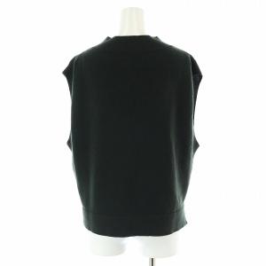 MARGARET HOWELL 22AW WOOL CASHIMERE ニットベスト プルオーバー 2 M カーキ