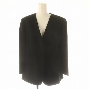 Theory ADMIRAL CREPE LINDRAY セットアップ 上下 2点セット ノーカラージャケット パンツ テーパード ジッパーフライ