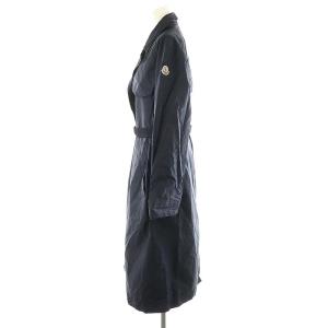 MONCLER ネイビー トレンチコート サイズ0 MONCLER ネイビー トレンチコート サイズ0