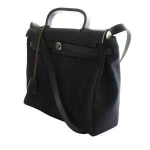 HERMES エールバッグPM 2WAYバッグ G刻印 2003年製 ブラック