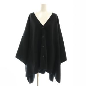 24AW Plage別注 JERSEY ポンチョ マント F 黒 ブラック /YQ OS