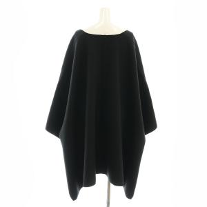 Traditional Weatherwear 24AW Plage別注 JERSEY ポンチョ マント F 黒 ブラック /YQ OS