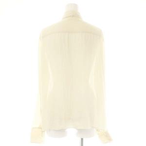 Plage 24AW TIE ブラウス 長袖 リボン キナリ