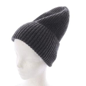 24AW beanie ウール混ニットキャップ 帽子 F グレー /SR26