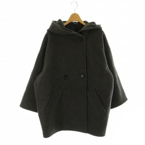 ライトモッサオーバーフーディーコート F チャコールグレー
