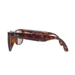 Ray-Ban folding wayfarer べっ甲柄 折りたたみ サングラス ロゴ 5020 茶色 ブラウン