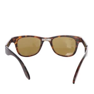 Ray-Ban folding wayfarer べっ甲柄 折りたたみ サングラス ロゴ 5020 茶色 ブラウン