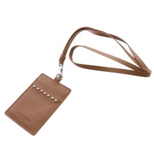 COLLIER CARD HOLDER コリヤー カード ホルダー レザー 茶色 ブラウン