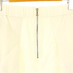 ADORE 22AW キルティングスカート ロング丈 マキシ丈 フレア 38 白 ホワイト /YQ OS