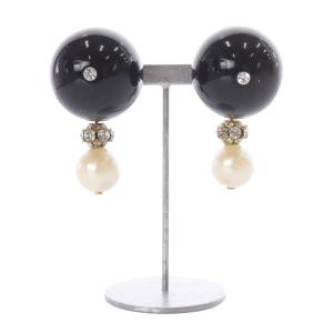 VALENTINO イヤリング 黒 ブラック