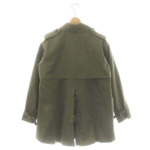 CLANE ショートフレアトレンチコート SHORT FLARE TRENCH COAT アウター コットン 36
