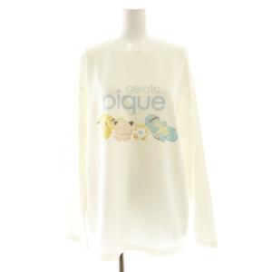 gelato pique 23AW ルームウェア セットアップ ×Pokemon Sleep カットソー パンツ S-M F 白