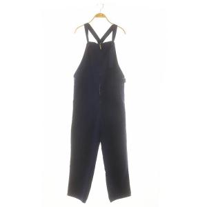 サロペット オールインワン オーバーオール コットン S 青 ブルー /YQ OS SH