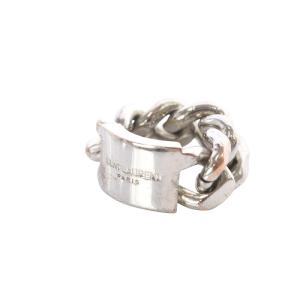 ロゴプレート チェーンリング 指輪 9号 シルバー色 /SR5 SH OH